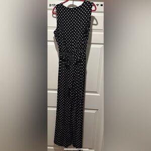 Chicos Adorable polka dot jumpsuit